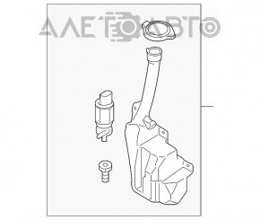 Бачок омывателя Ford Mustang mk6 15-17 дорест