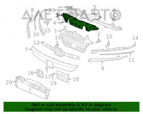 Suport grilaj radiator Honda Accord 18-22