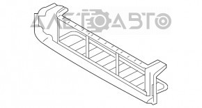 Grila radiatorului inferior Infiniti QX30 17- nou OEM original