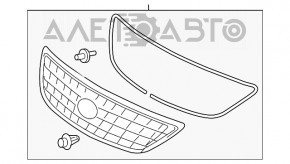 Grila radiator Lexus RX300 RX330 04-09 nou original OEM