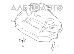 Capacul motorului Lincoln MKC 15-