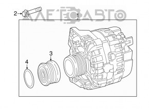 Generatorul Mercedes CLA 250 din anii 14-19 face zgomot din cauza rulmentului.