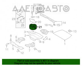 Spuma de polistiren pentru Subaru Forester 19- SK