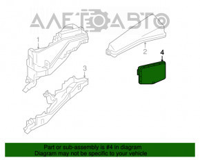 Blocul de lumină Toyota Camry v50 12-14 SUA