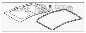 Стекло люка Toyota Prius V 12-17