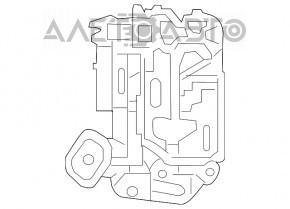 Blocare ușă față stânga VW Beetle 12-19 nouă OEM originală