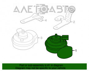 Semnal stânga VW Beetle 12-19 înalt