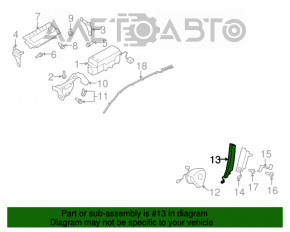 Подушка безопасности airbag сидения левого VW Tiguan 09-17