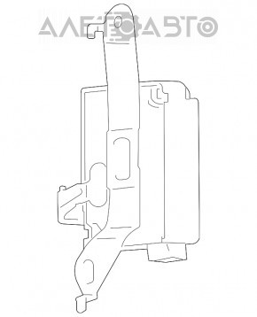 Cheie electrică și modul receptor TPMS Lexus ES300h ES350 13-18