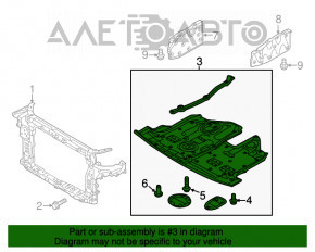 Protecția motorului Hyundai Santa FE Sport 13-18 2.4