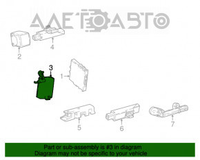 ELECTRICAL KEY TPMS MODULE Toyota Prius 16-