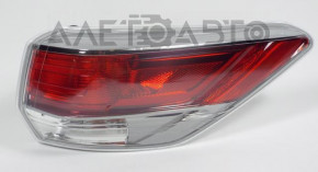 Lampa exterioară aripă dreapta Toyota Highlander 14-16 nouă, neoriginală.