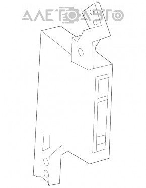 AMPLIFICATOR ASAMBLAT, CONDIȚIONATOR DE AER Toyota Highlander 14-