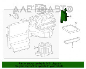 AMPLIFIER ASSY, AIR CONDITIONER Toyota Highlander 14-