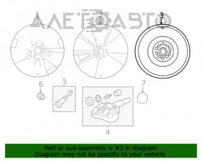 Запасное колесо докатка Mazda 6 13-21 R17 125/70