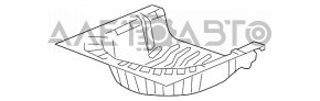 Capacul portbagajului Chevrolet Malibu 16-