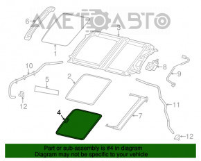 Perdeaua portbagajului Dodge Dart 13-16