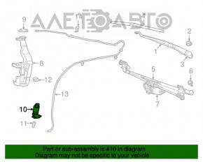 Мотор омывателя Jeep Grand Cherokee WK2 11-21