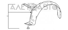 Bara de protecție față stânga Toyota Rav4 13-18 nouă, neoriginală.