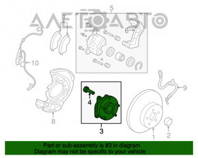 Rulment roată față dreapta Toyota Rav4 13-18