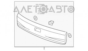 Capacul inferior al portbagajului Honda CRV 12-14 post-restyling