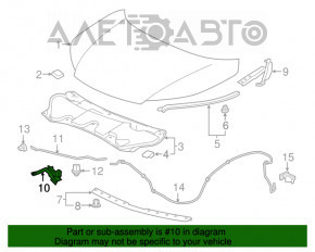 Замок капота Honda CRV 12-16