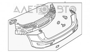 Bara spate goală Audi Q5 8R 09-17