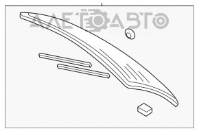 Geam spate portbagaj Audi Q5 8R 09-17