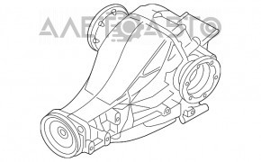 Задний дифференциал редуктор Audi Q5 8R 09-17 2.0T 105к