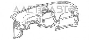 Torpedo fără airbag frontal Toyota Sienna 11-14, negru cu gri.