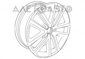 Roata de rezerva VW Jetta 11-18 USA R16 125/90