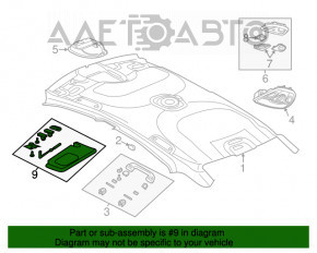 Capota dreapta Dodge Dart 13-16 gri