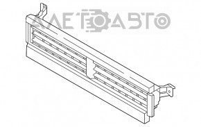 Jaluzele deflectorului radiatorului Nissan Murano z52 15- cu motor