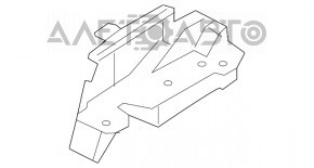 Grila radiatorului stânga sus Nissan Murano z52 15- nou OEM original