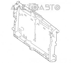 Televizorul panoului de bord al radiatorului Nissan Murano z52 15-18