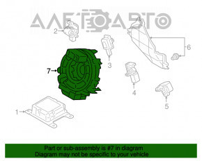 Шлейф руля Subaru Outback 15-19