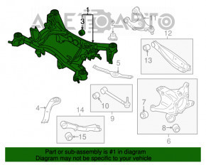 Bara spate pentru Subaru Legacy 15-19