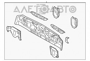 Panoul din spate al modelului Lexus RX350 RX450h 16-22