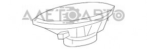 Difuzor ușă față dreapta Chrysler 200 11-14