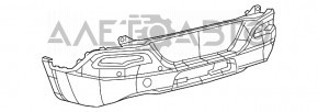 Bara spate goală Jeep Cherokee KL 14-18, structură, nouă, neoriginală