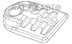 Capacul motorului Jeep Cherokee KL 14- 3.2 VVT