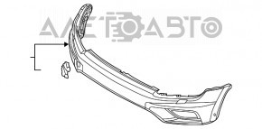 Bara fata goala VW Tiguan 18-