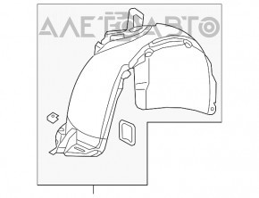 Aripa fata stanga VW Tiguan 18-