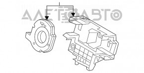 Датчик угла поворота руля Ford Focus mk3 15-18 рест