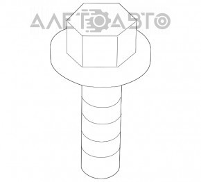 Губа переднего бампера Infiniti QX50 19- OEM