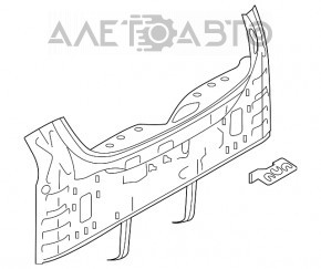 Panoul din spate al Infiniti QX50 19-