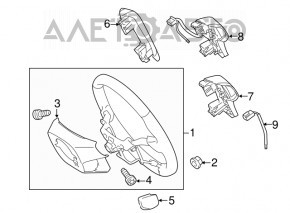 Volan gol Toyota Sienna 11-16, cauciucuri gri