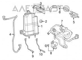 Sonda lambda dreapta a doua pentru Chrysler 300 11- 3.6