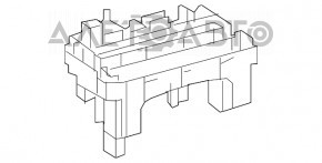 Блок предохранителей подкапотный Lexus RX350 16-22