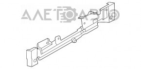 Grila radiatorului superioara Nissan Rogue 14-20 cu fisuri